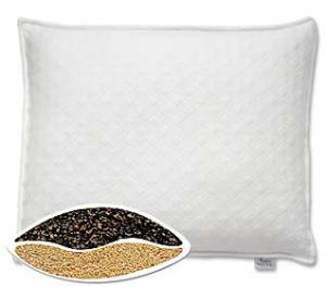 organic buckwheat hull pillows