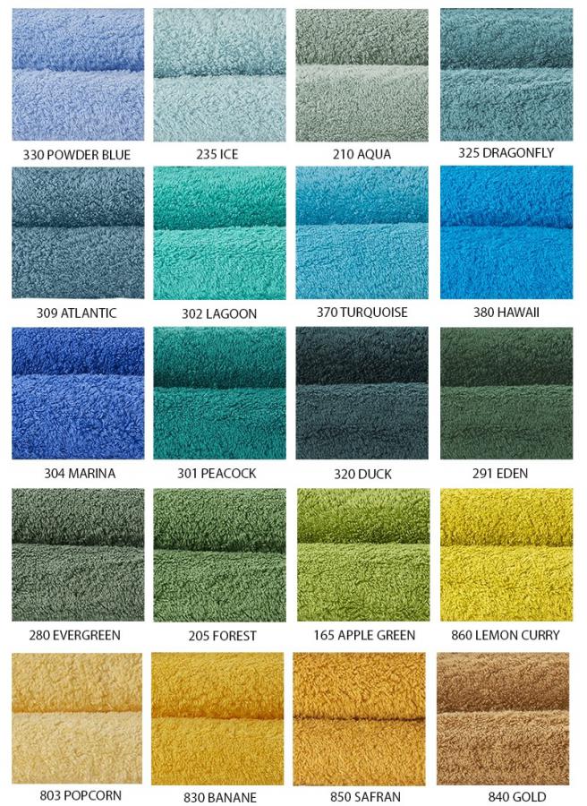 Habidecor Must Bath Rug - Powder Blue (330)