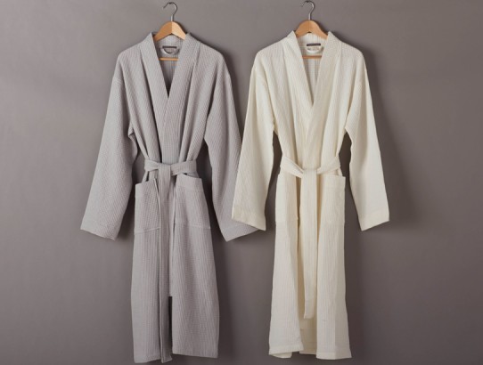 Waffle Weave Organic Robe