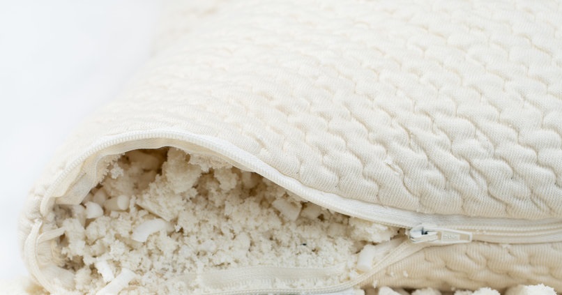 Organic Cotton Pillow With Natural Latex & Kapok Fill