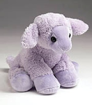 Lavender lamb stuffed animal discount