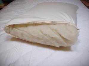 earthsake Wool Wrapped Latex Pillow