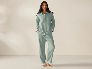 Coyuchi Organic Cotton Mens & Womens Pajamas