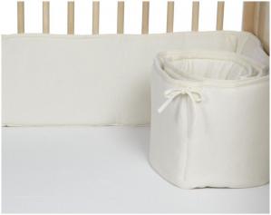 organic Crib Bumper, pads, comforters, pillows & protectors