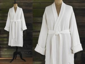 Organic Waffle Weave Robes