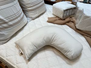 earthSake Boomerang Pillow - Adjustable Side Sleeper Pillow