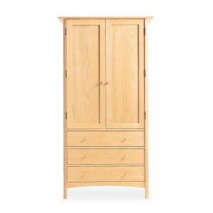 Maple Armoire with Round pulls