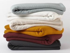 Organic Dobby Weave Blanket