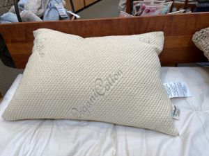 The earthSake Adjustable Latex Pillow - Organic Cotton Knit Pillows filled with LatexClusters