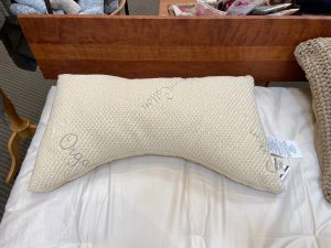 earthSake Curve Bliss Pillow - Adjustable Kapok Silk and Latex ClusterShred Pillows