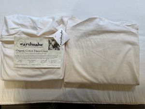 Organic Cotton Percale Duvet Covers by Eathsake