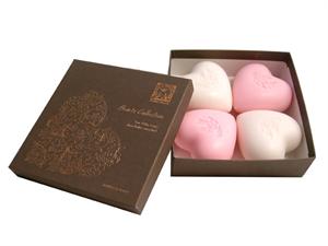 Pre de Provence Boxed Heart Soaps - Set of 4 