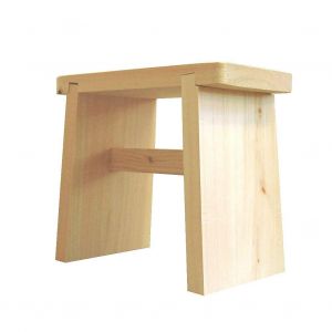 Hinoki Wooden Sauna Stool