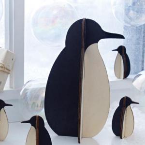 Alpine Tux Penguin Wood figures