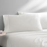 WHITE - Bamboo and Organic Cotton Sheets