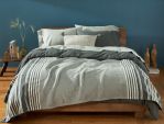 Mariposa SuperSoft Organic Cotton Blanket - Gray MultiStripe