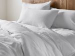 Monterey Organic Cotton Duvet Cover - White