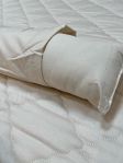 Organic Bolster Pillow with washable cover