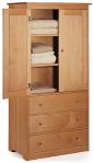 Pacific Maple Video Cabinet