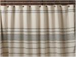 Rippled Stripe Shower Curtain