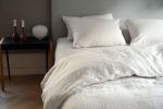 Milk - Eli Linen Cotton Sheets and Duvet Covers