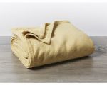 Loreto Organic Cotton Blanket - Straw