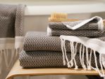 Mediterranean Organic Cotton Towels -Shadow
