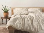 The organic cotton crinkled percale look - Undyed
