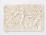 Organic Cotton Shag Bathroom Rug - Undyed