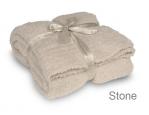 CozyChic Throw Blanket - Stone